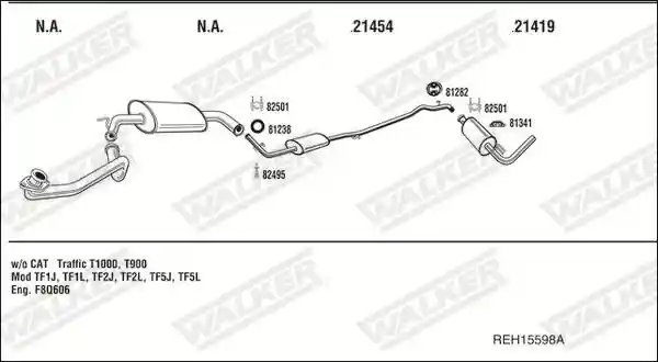 WALKER REH15598A