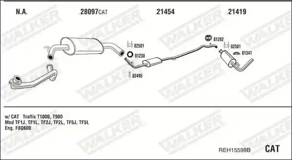 WALKER REH15598B