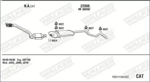WALKER REH15603C