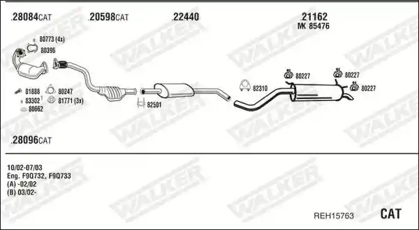WALKER REH15763