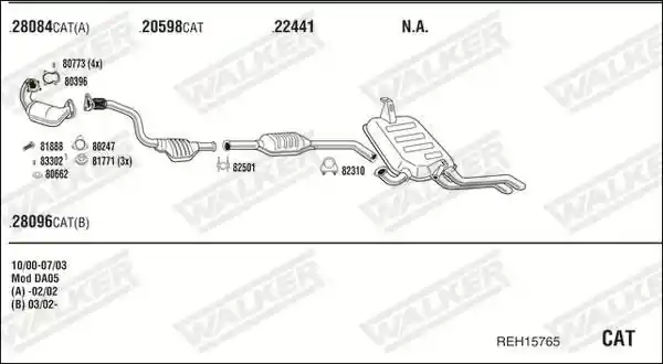 WALKER REH15765