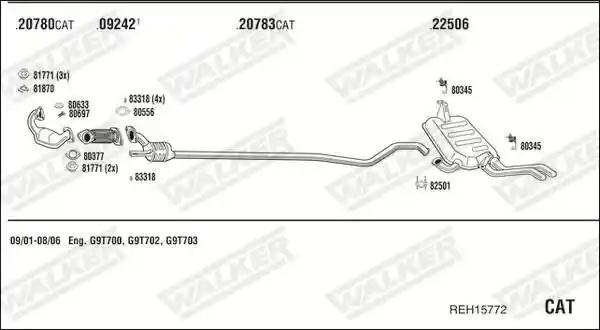 WALKER REH15772 WALKER REH15772