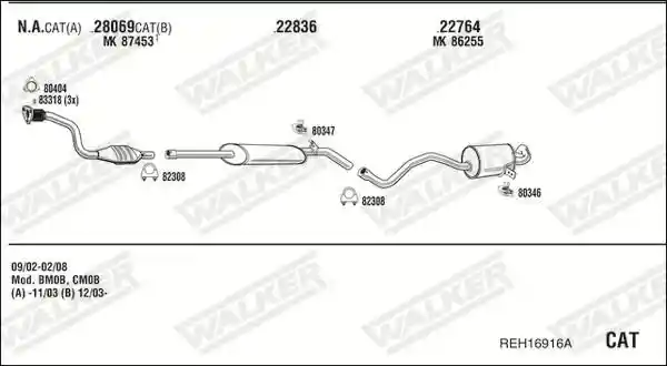 WALKER REH16916A