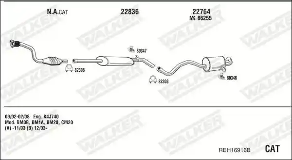 WALKER REH16916B