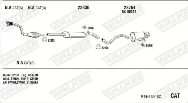 WALKER REH16916C