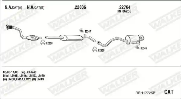 WALKER REH17725B