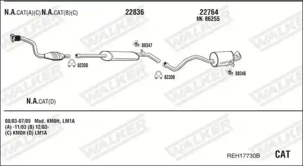WALKER REH17730B