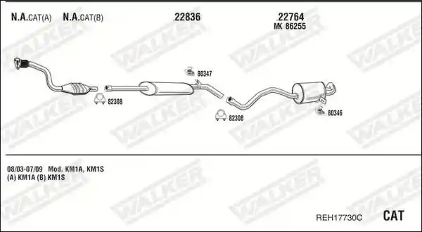 WALKER REH17730C