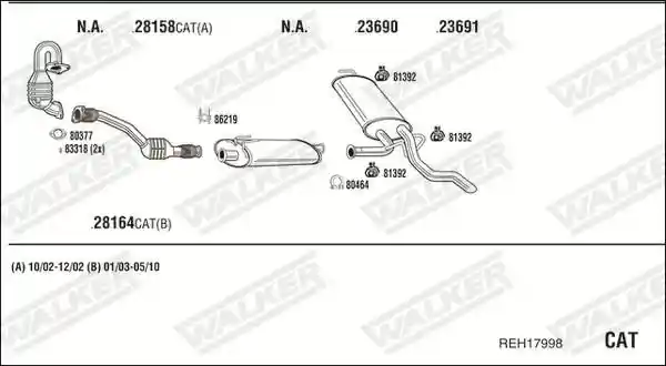 WALKER REH17998