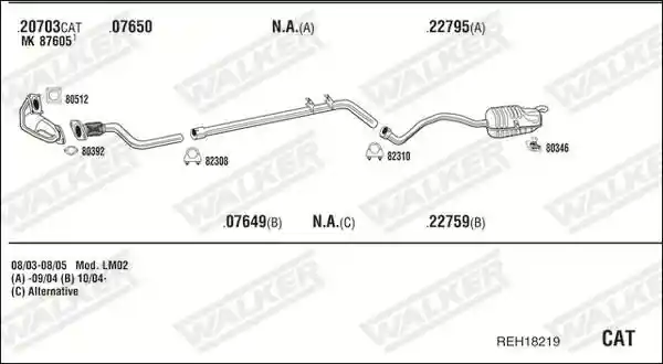 WALKER REH18219