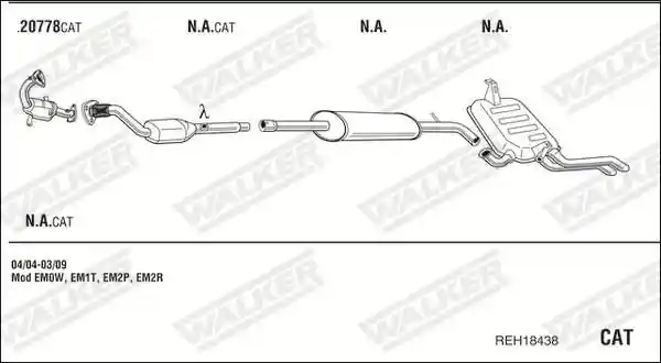 WALKER REH18438