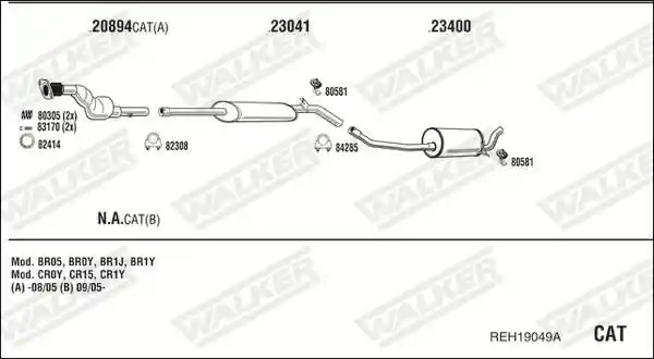 WALKER REH19049A