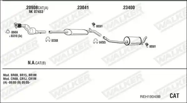 WALKER REH19049B