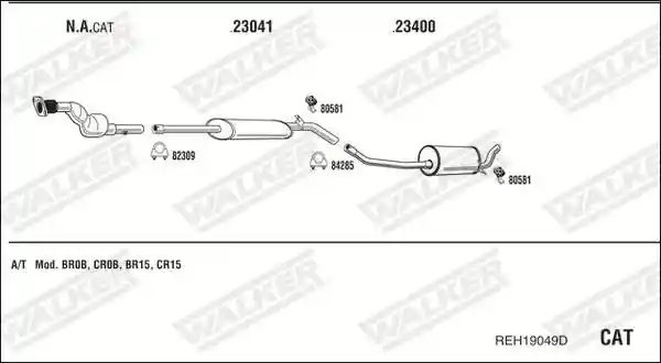 WALKER REH19049D