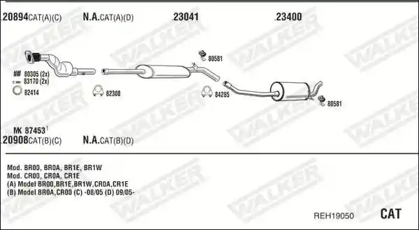 WALKER REH19050