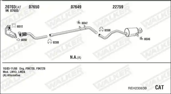 WALKER REH23063B