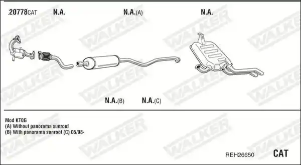 WALKER REH26650