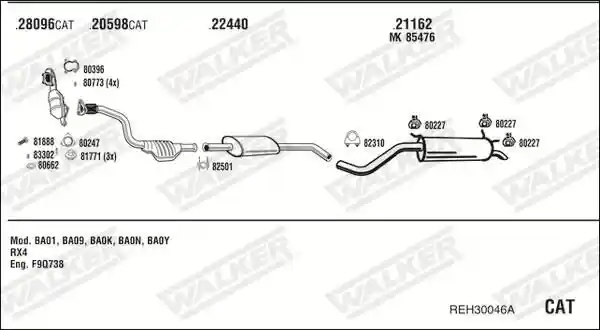 WALKER REH30046A