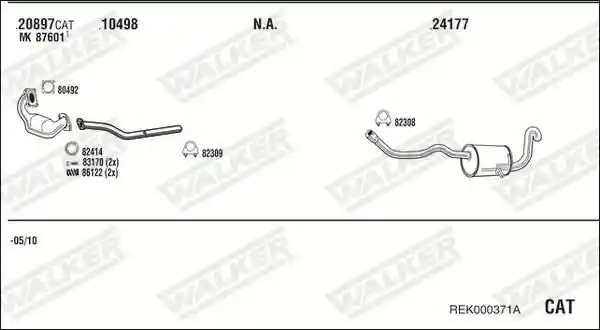 WALKER REK000371A