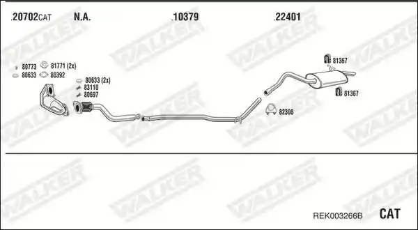 WALKER REK003266B