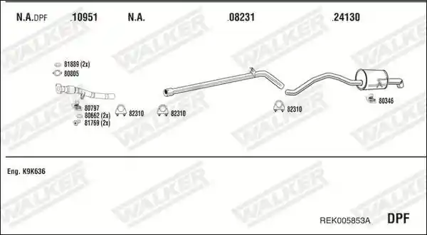 WALKER REK005853A