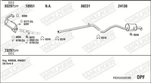 WALKER REK005853B