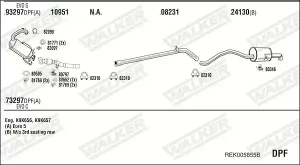 WALKER REK005855B