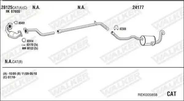 WALKER REK005858