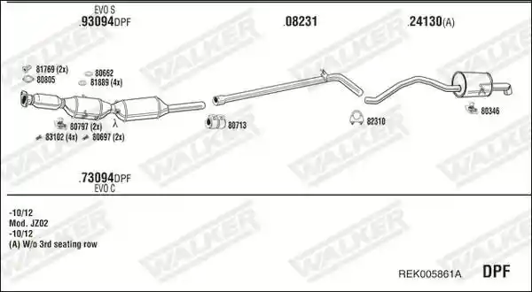 WALKER REK005861A
