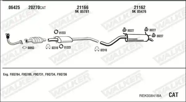 WALKER REK008418A