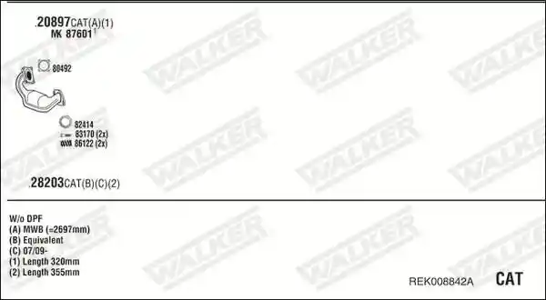 WALKER REK008842A