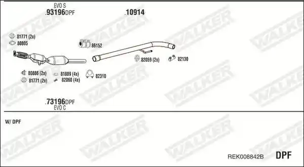 WALKER REK008842B