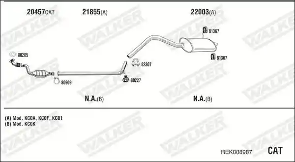 WALKER REK008987