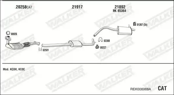 WALKER REK008988A