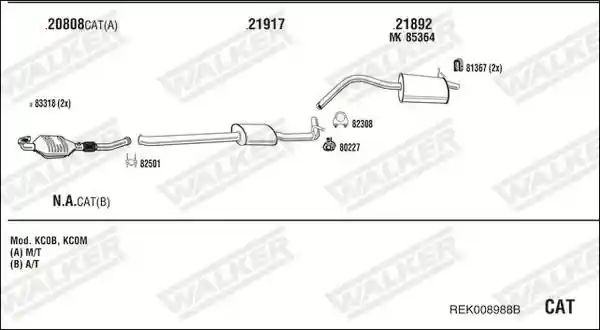 WALKER REK008988B