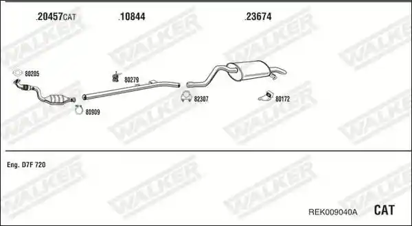 WALKER REK009040A