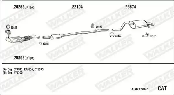 WALKER REK009041