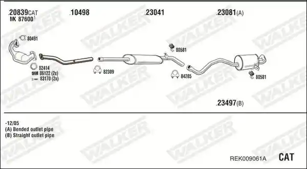 WALKER REK009061A