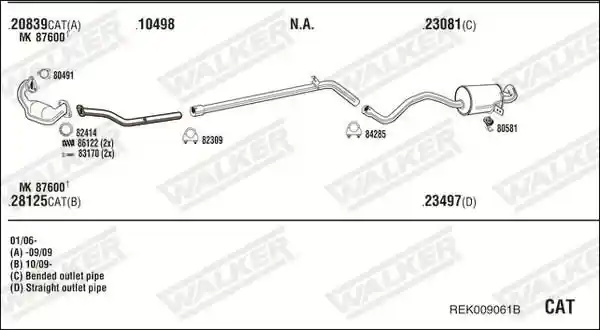 WALKER REK009061B