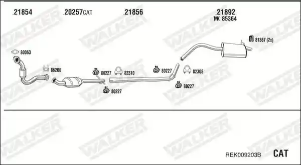 WALKER REK009203B