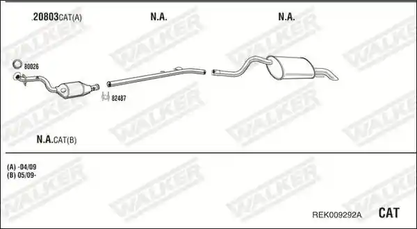 WALKER REK009292A