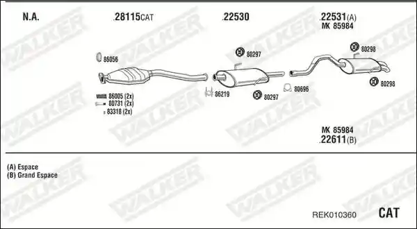 WALKER REK010360
