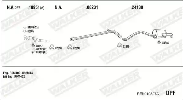 WALKER REK010527A