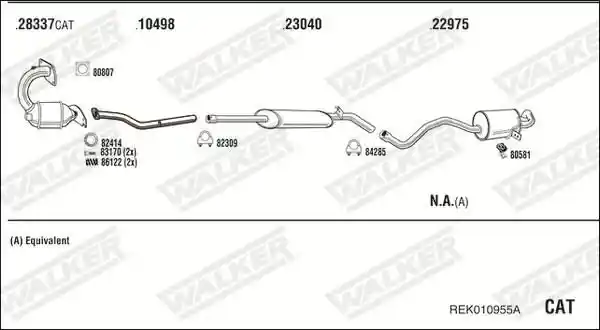 WALKER REK010955A