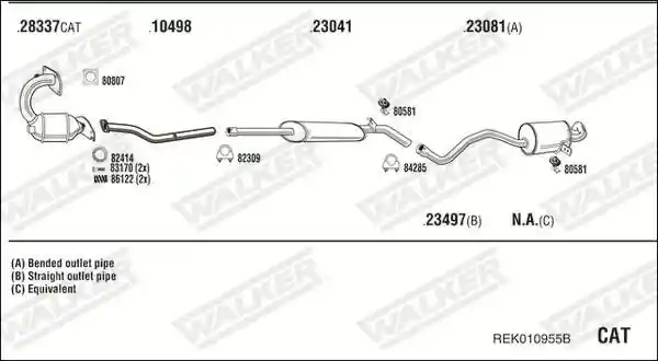WALKER REK010955B