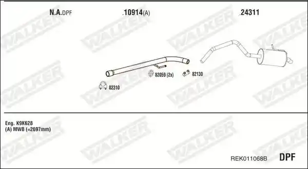 WALKER REK011068B