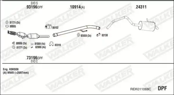 WALKER REK011068C