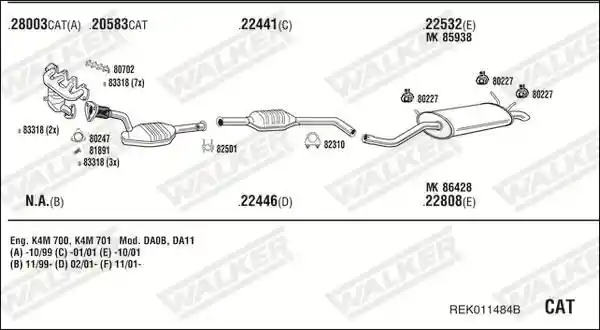 WALKER REK011484B
