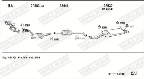 WALKER REK011484C