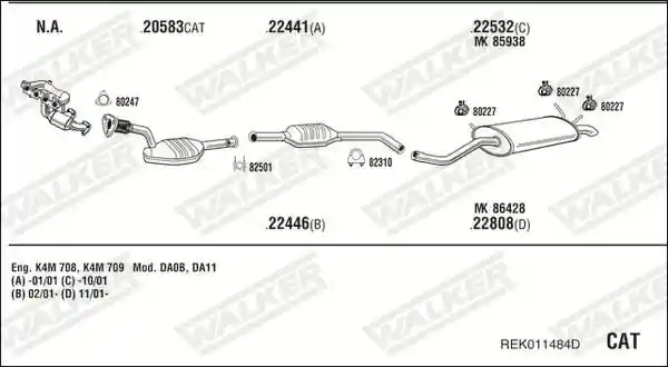 WALKER REK011484D